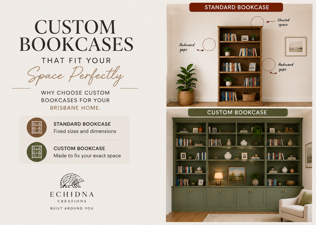 Custom Bookcases That Fit Your Space Perfectly