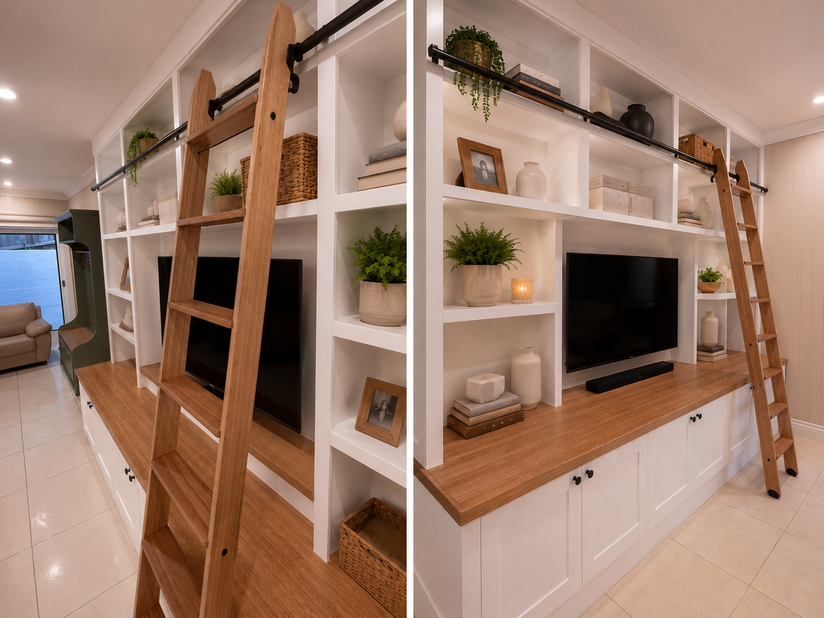 Lift of Ladder/ Entertainment Unit