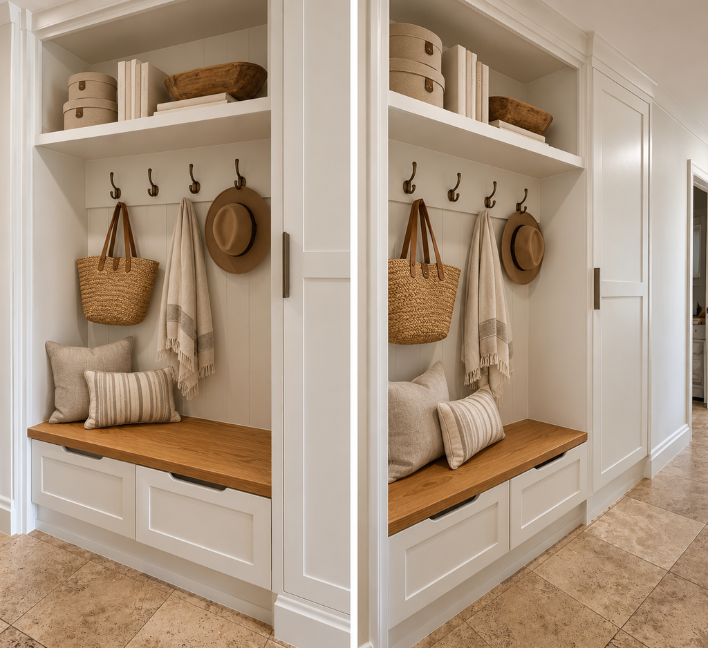 Custom Mudroom Units
