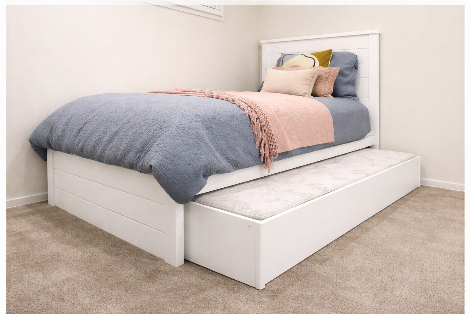 Coastal Trundle Bed King Single