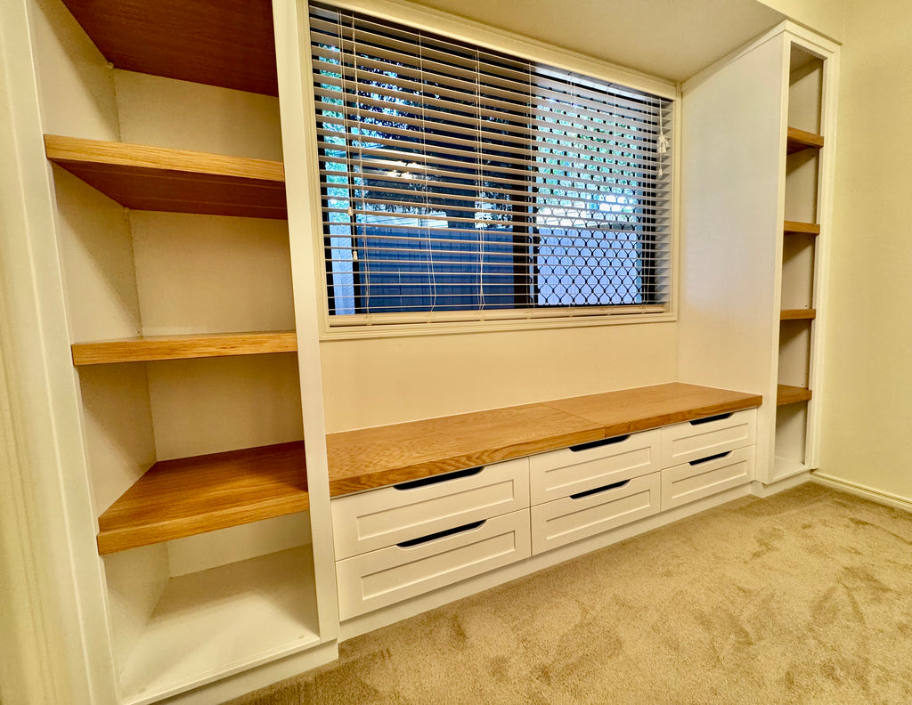 Window Surround Seating/Bookcases