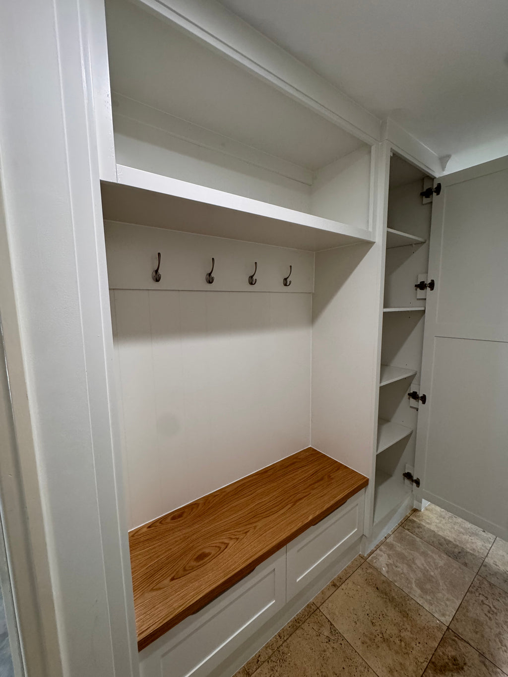 Custom Mudroom Units