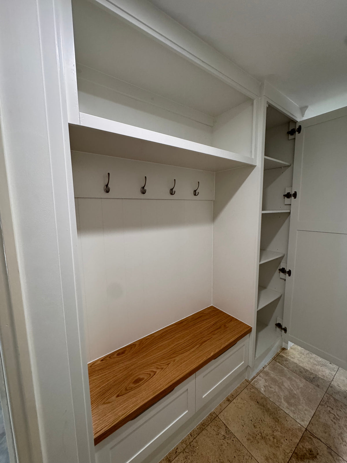 Custom Mudroom Units