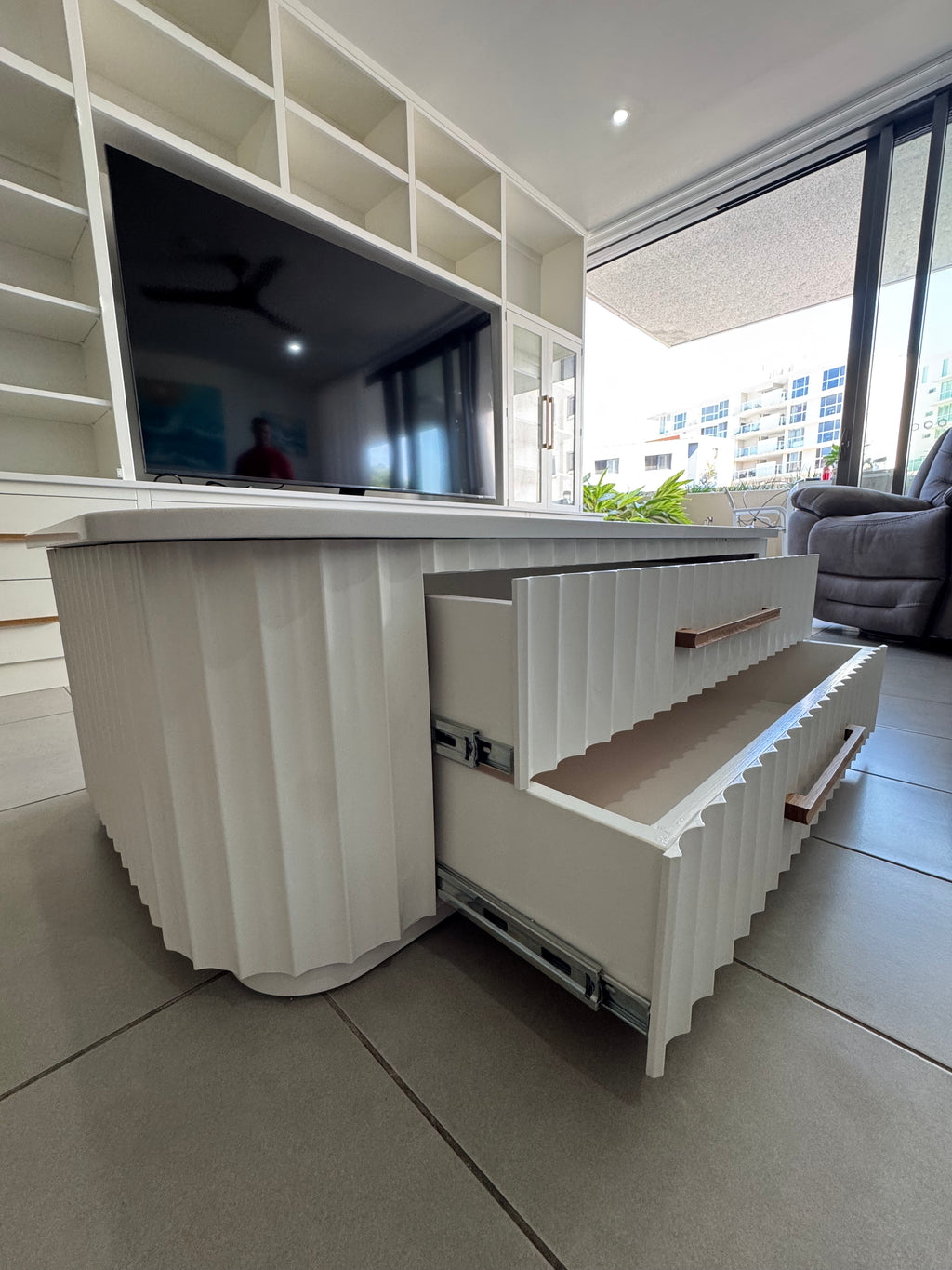 Custom Wall Unit/Coffee Table