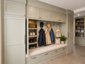 Custom Mudroom Storage