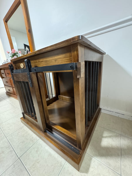 Small Handcrafted Dog Crate