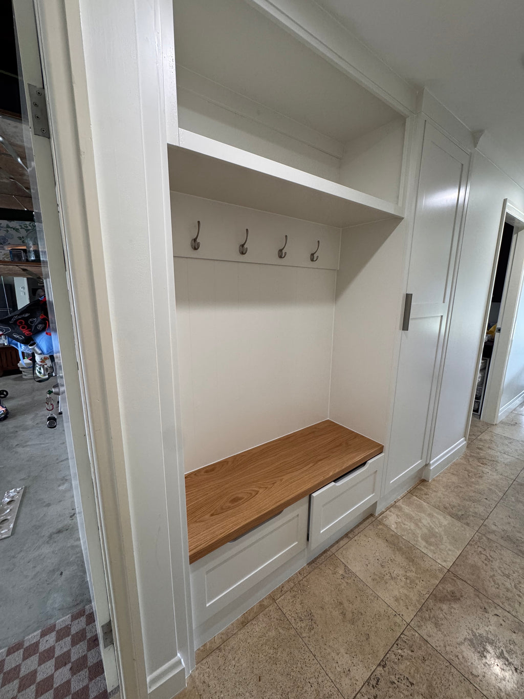 Custom Mudroom Units