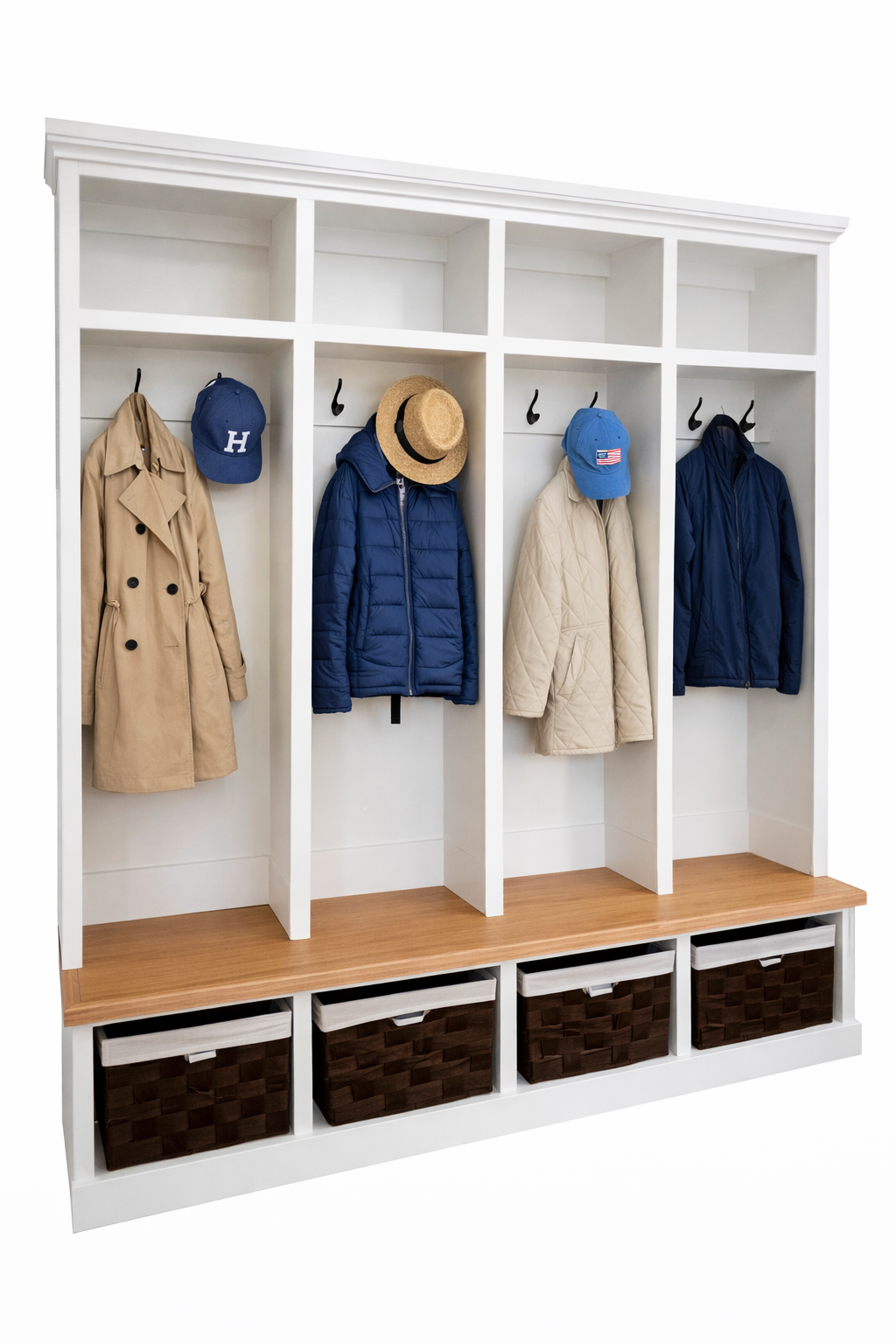 Willow Mudroom Storage