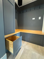 Corner Mudroom
