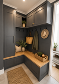 Corner Mudroom