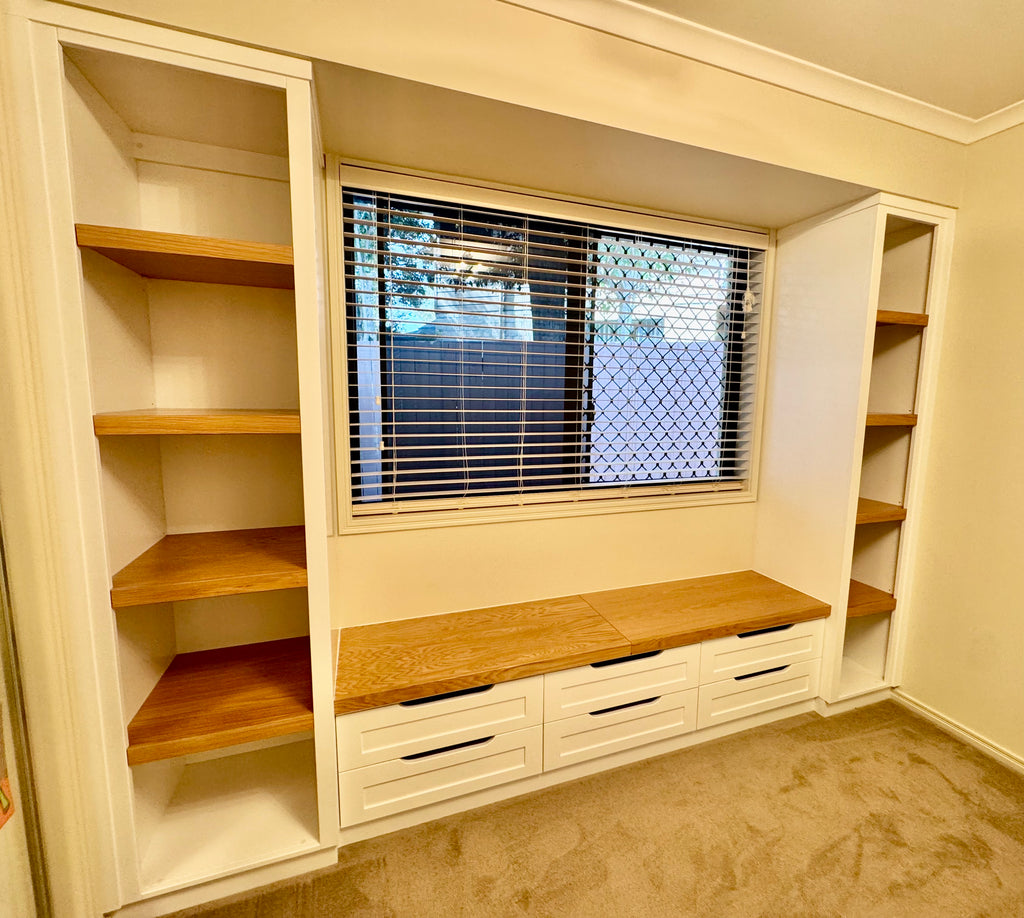Window Surround Seating/Bookcases