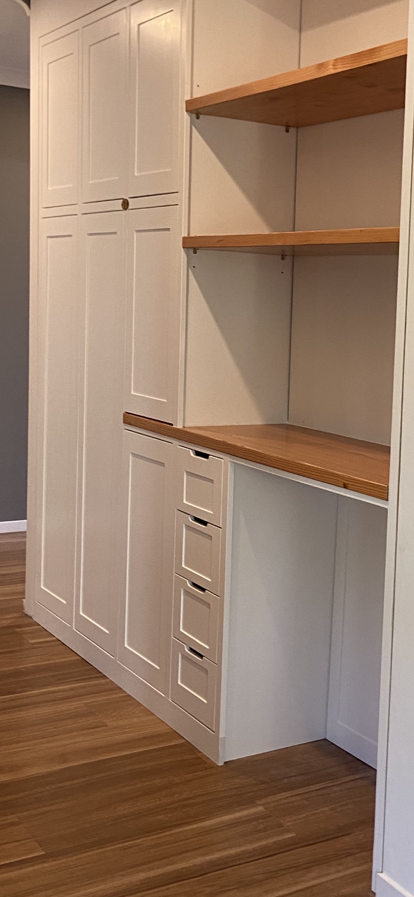 Custom built wall units (POA)