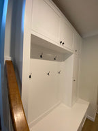 Custom built Mudroom Units