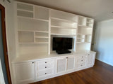 Custom wall unit