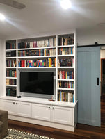 Custom built wall units (POA)