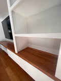 Floating wall unit (Blackbutt top)
