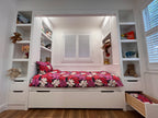 Custom built in beds