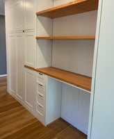 Custom built wall units (POA)