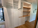 Custom built wall units (POA)