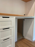 Custom built wall units (POA)