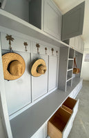 Custom built mudroom units (POA)