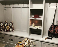 Custom built mudroom units (POA)