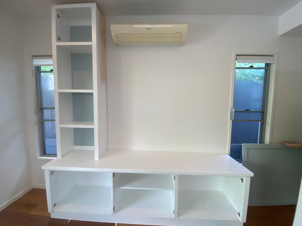 Hidden aircon units.