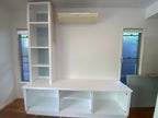 Hidden aircon units.