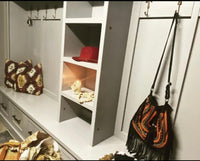 Custom built mudroom units (POA)