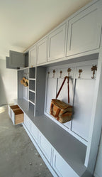 Custom built mudroom units (POA)