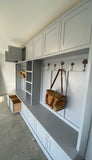 Custom built mudroom units (POA)